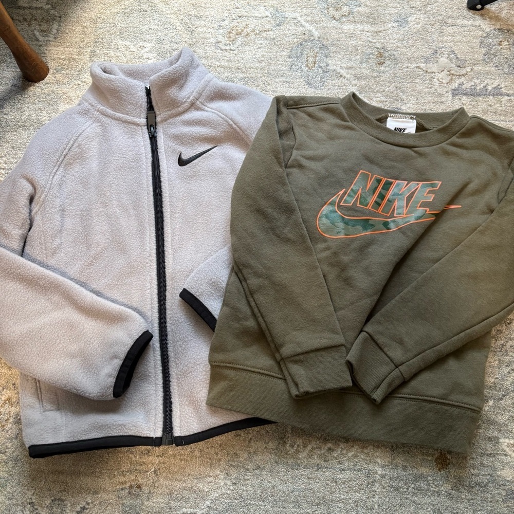 Boys Nike Bundle Jacket Sweatshirt 3T/4T